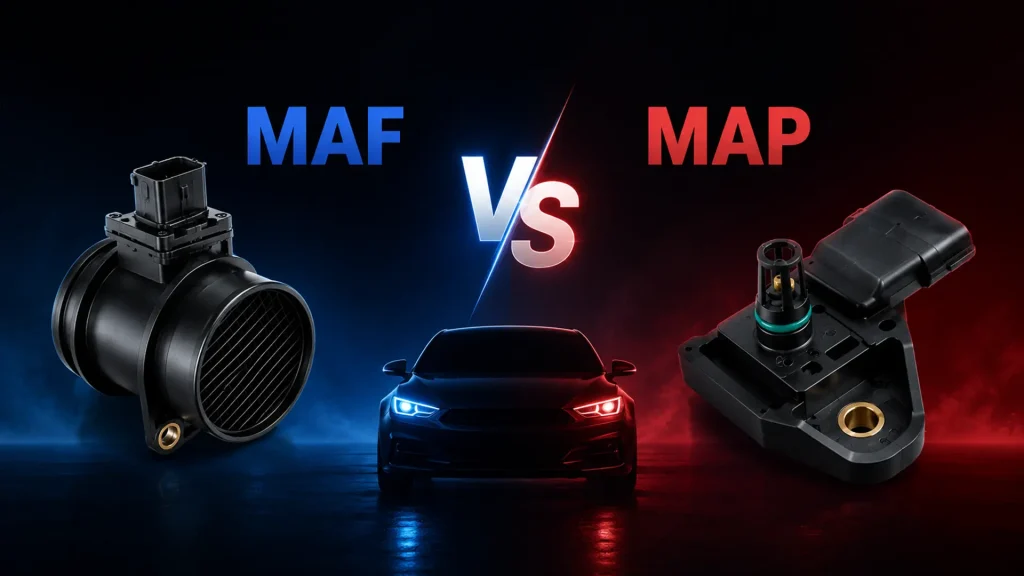 تفاوت سنسور MAF و MAP چیست؟