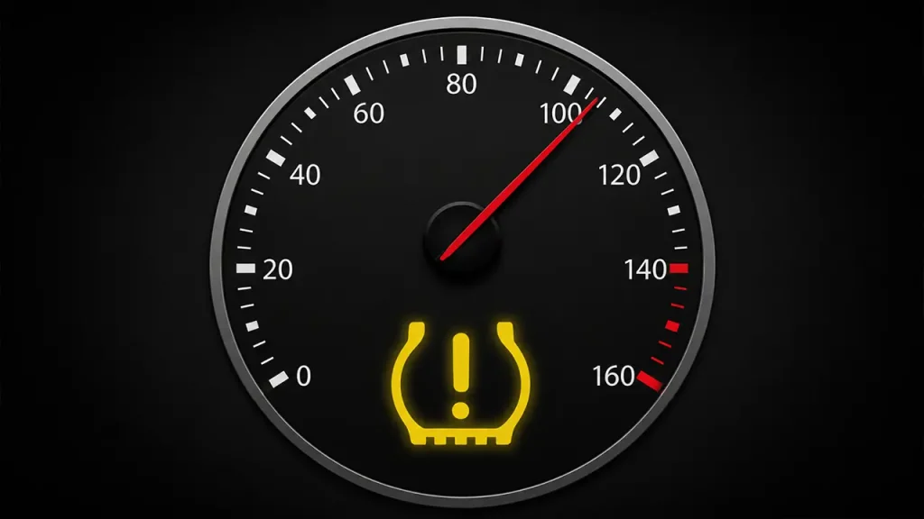 علت روشن شدن چراغ TPMS