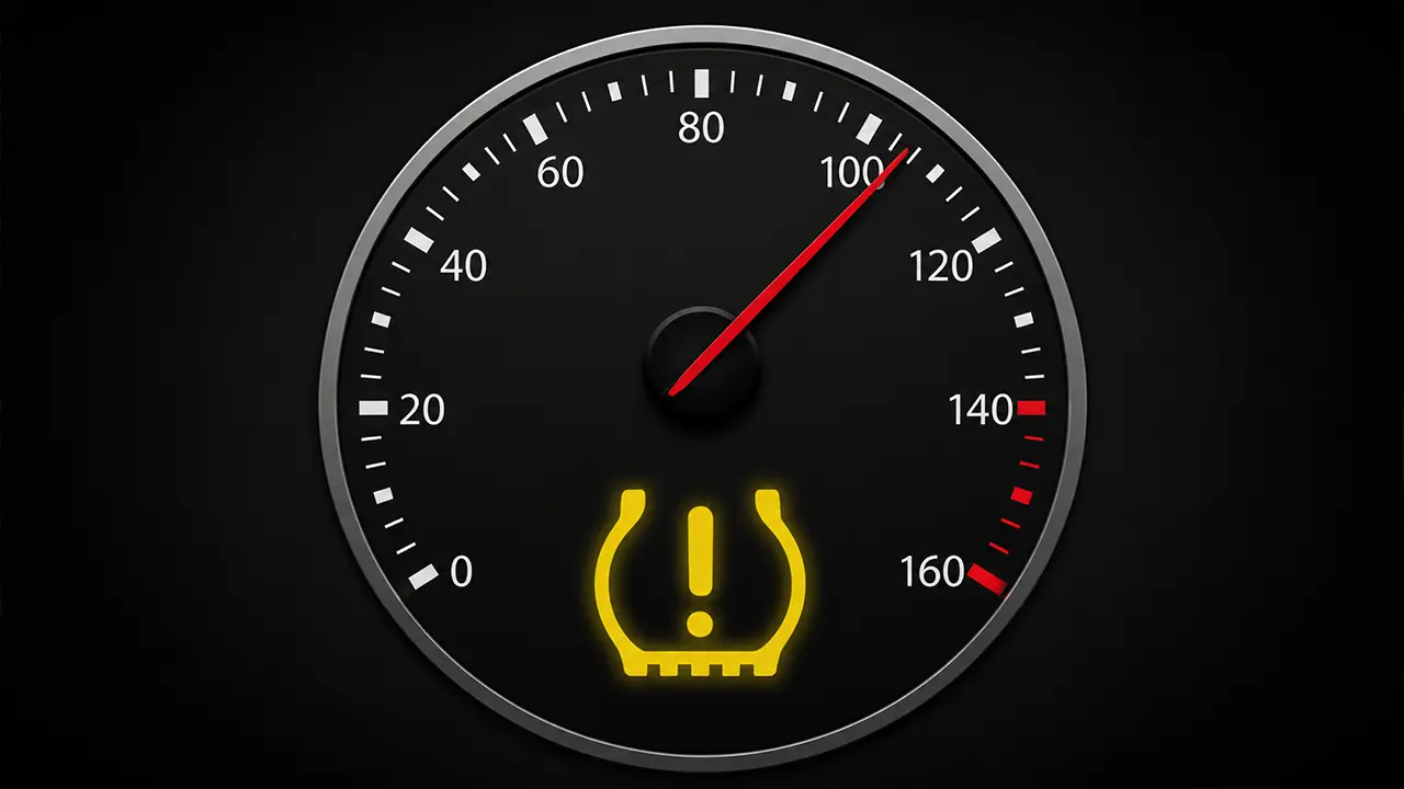 علت روشن شدن چراغ TPMS